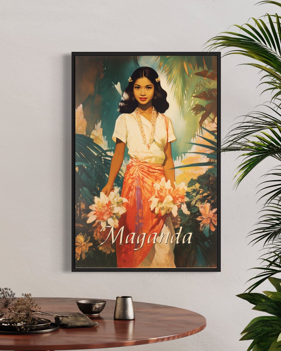 MAGANDA Filipino Art Philippines Art Philippines Wall Art L Philippines