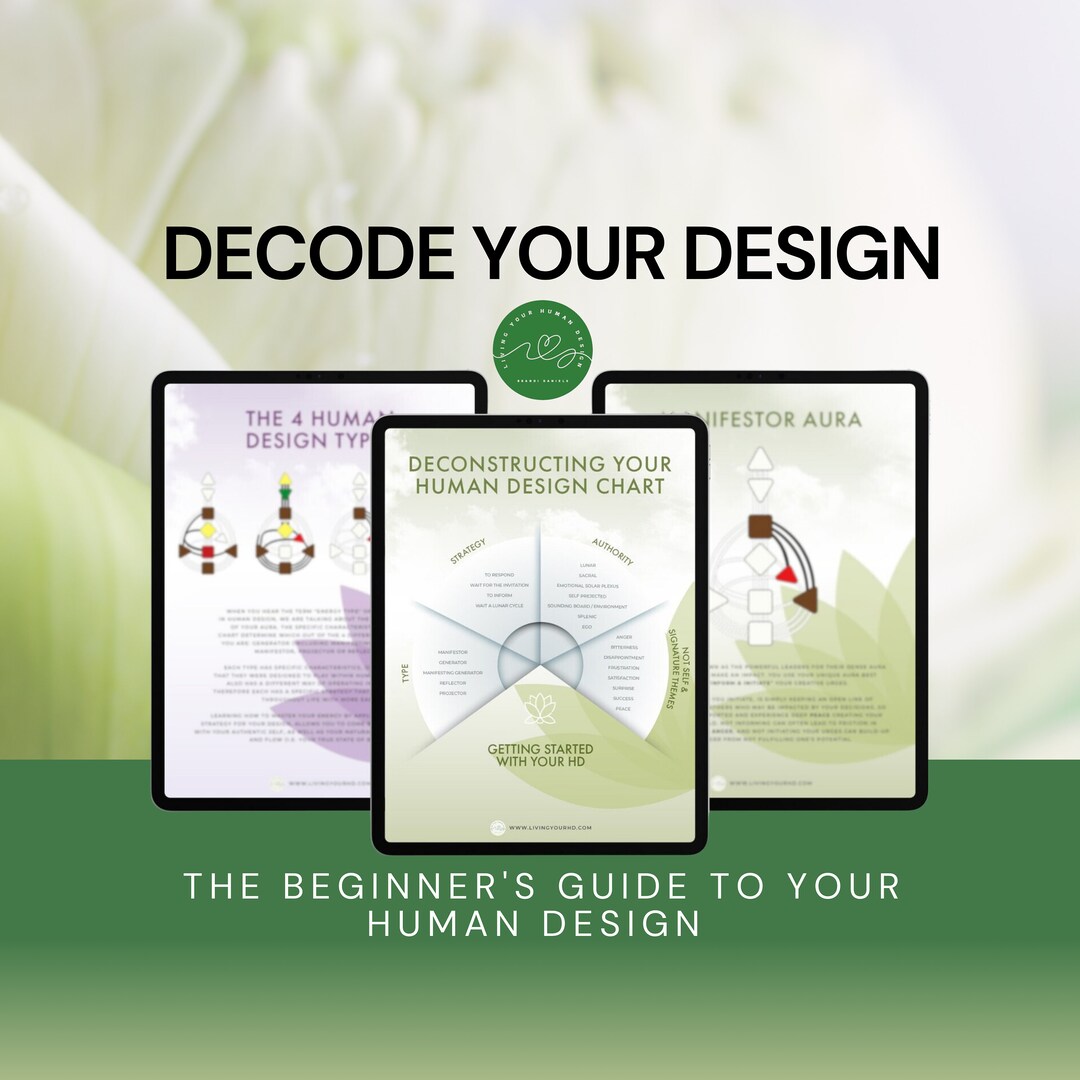 Beginners Guide to Understanding Human Design - Etsy