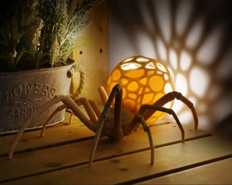 Big Bright Spider Lamp for Your Office, Table, Night Stand or Just Hang it!