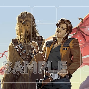 Tapis Bravado Han Chewy Star Wars ILLIMITÉ.