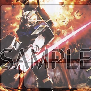Gundam TCG 24 x 14 gratis stiksels speelmat TCG