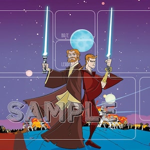 Tapis Obi Anakin Clone Wars Star Wars ILLIMITÉ.