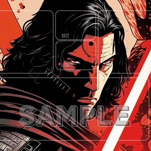 Tapis Kylo Ren Star Wars ILLIMITÉ.