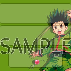 UNION ARENA Tapis de jeu Hunter X Hunter personnalisé 24 x 14