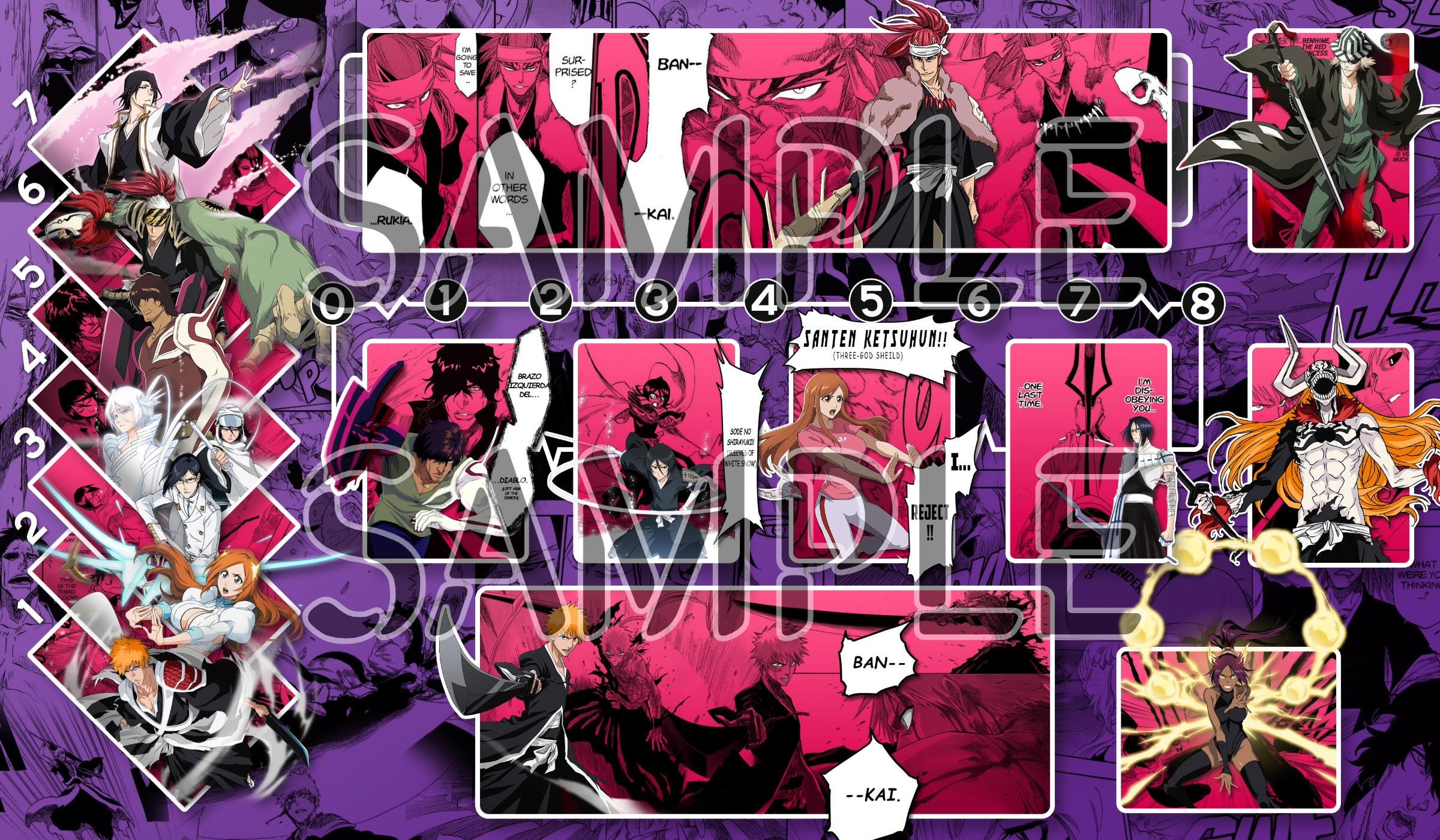 Bleach Union Arena Playmat - Etsy