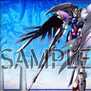 Gundam TCG 24x14 tapis de jeu à coutures gratuites Gundam Wing
