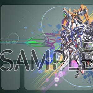 Gundam TCG 24 x 14 gratis stiksels speelmat TCG
