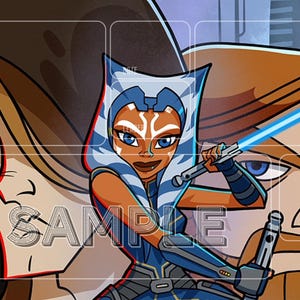Tapis Obi Anakin Ahsoka Star Wars ILLIMITÉ.