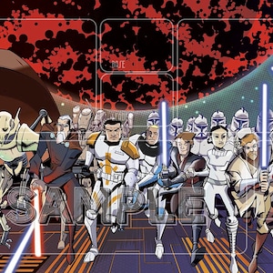 Tapis Clone Wars Star Wars ILLIMITÉ.