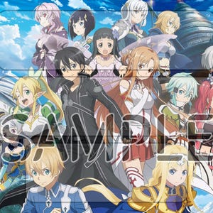 UNION ARENA SAO Sword Art Online Tapis de jeu personnalisé 24 x 14