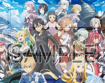 UNION ARENA SAO Sword Art Online Custom 24x14 Playmat