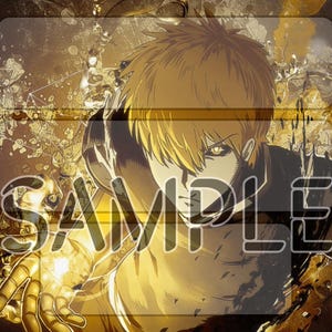 UNION ARENA Tapis de jeu One Punch Man personnalisé 24 x 14