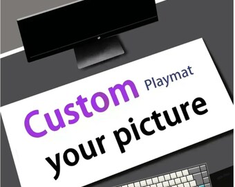 Custom Playmat 24x14 inch With Stitching and Travel Bag