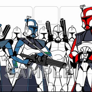 Tapis Clone Troopers Star Wars ILLIMITÉ.