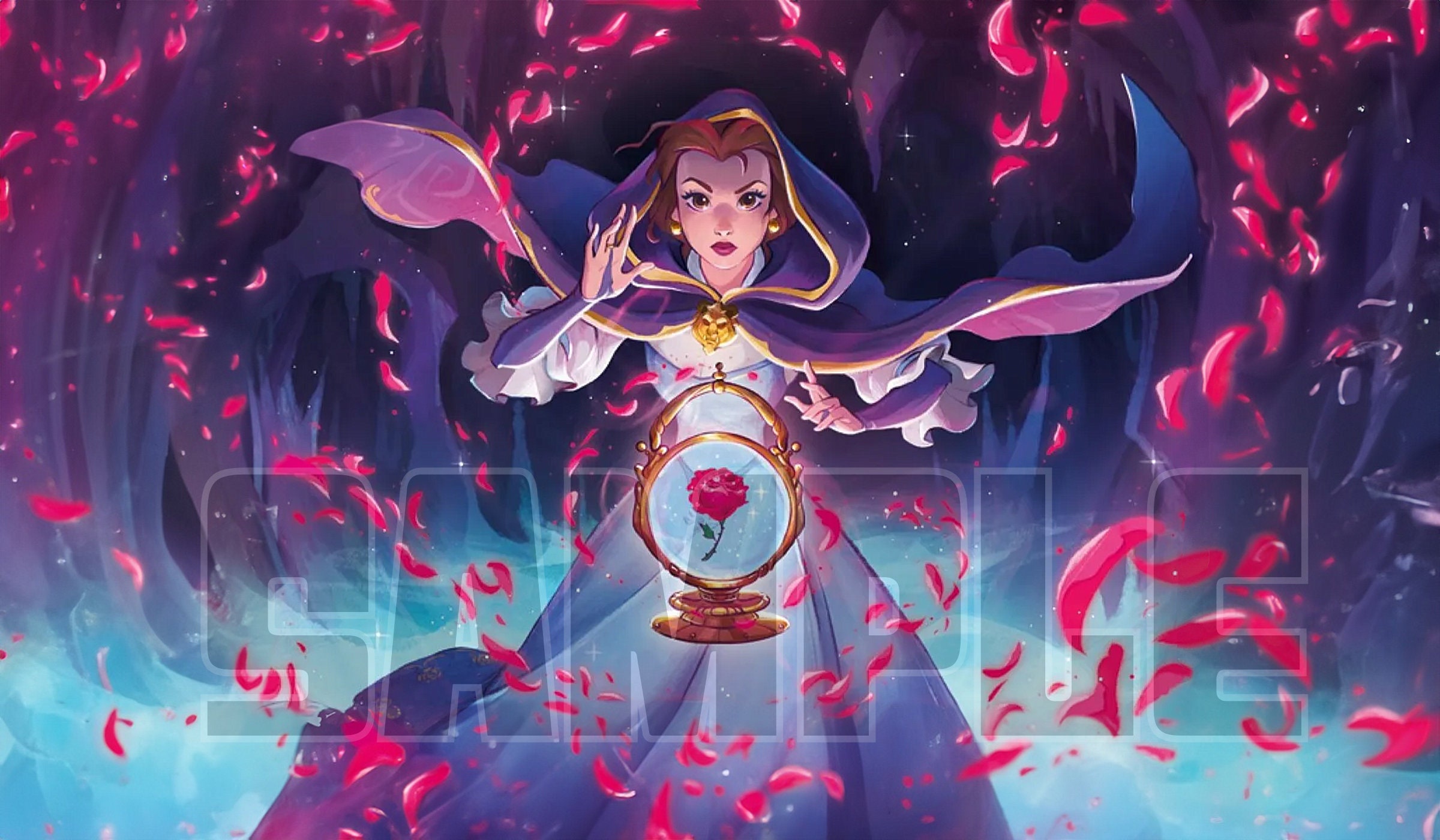 ベル BELLE Disney Lorcana プレイマット 未開封 - メルカリ