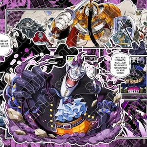 ONE PIECE Anime Gecko Moria CCG Custom Krabbeldecke Tcg 60 x 30 cm