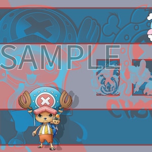 Tapis de jeu personnalisé Anime Tony Tony Chopper CCG ONE PIECE 24 x 14 pouces
