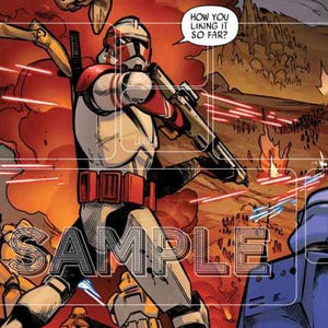 Tapis Trooper Clone Wars Star Wars ILLIMITÉ.