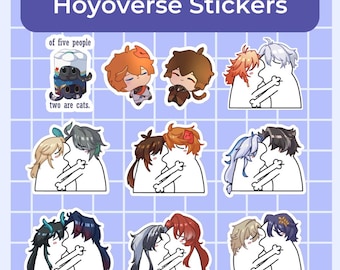 Stickers Hoyoverse 3 pouces