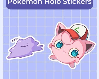 3 Inch Pokemon Stickers