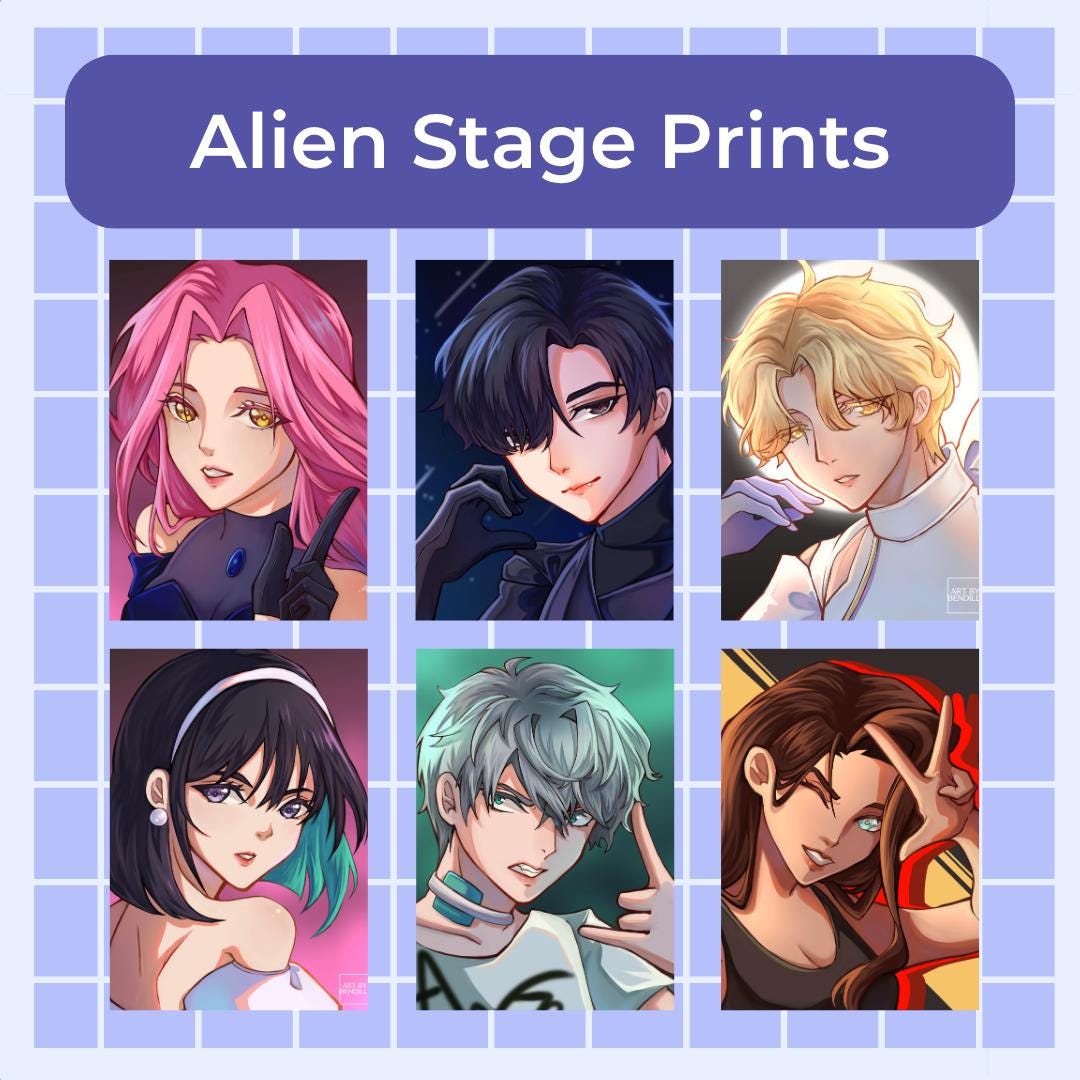 Alien Stage 5"x7" Prints - Etsy