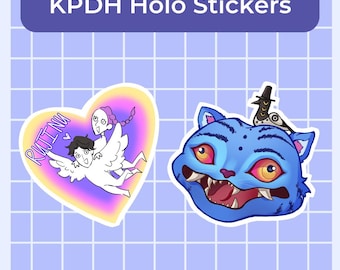 Stickers chasseurs de démons Kpop 3 pouces