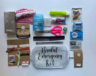 Bridal Emergency Kit Checklist - Etsy
