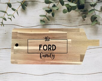 Personalized Large Family Charcuterie Board