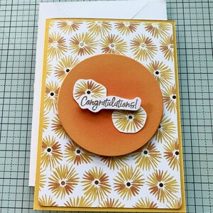 Congratulations Handmade Card (A7)
