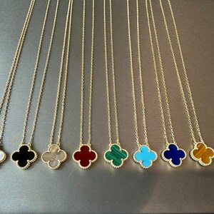 Clover Necklace - Etsy