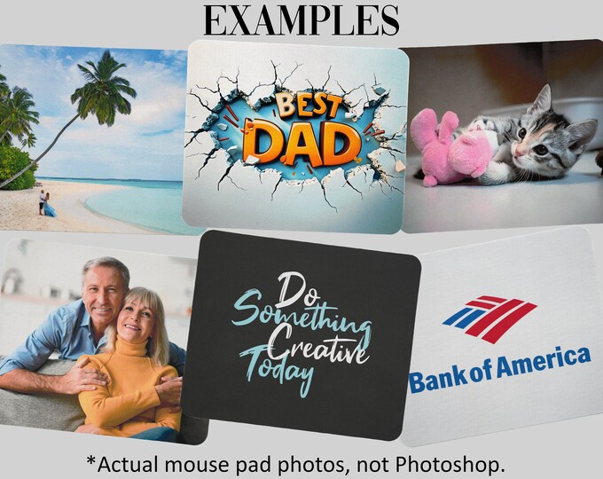 Customizable Computer Pad Custom Mouse Pad | Personalized Mouse Pad | Photo Mousepad | Logo Mouse ...