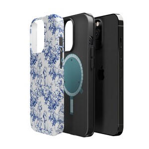 Westie Chinoiserie MagSafe Tough Phone Case iPhone 17, 16, 15, 14 Pro Max Case, West Highland Terrier Dog Lovers Magnetic Tough Phonecase image 7