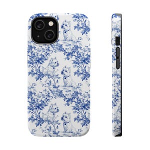 Westie Chinoiserie MagSafe Tough Phone Case iPhone 17, 16, 15, 14 Pro Max Case, West Highland Terrier Dog Lovers Magnetic Tough Phonecase image 12