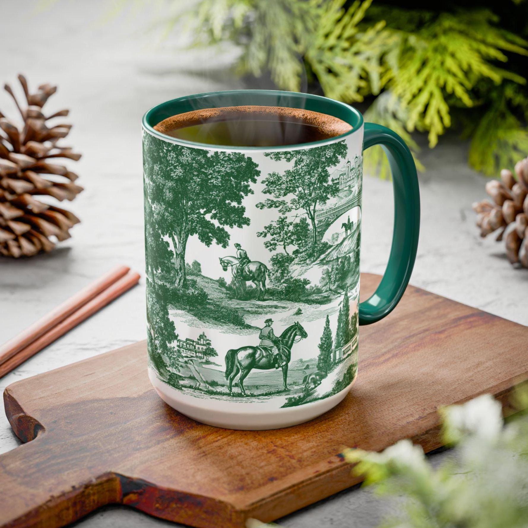 Vintage Green Coffee Mugs - Etsy