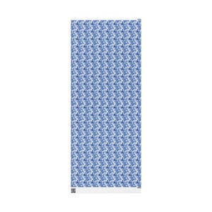 Pitbull French Toile de Jouy Wrapping Paper - Birthday Dog Mom Blue Toile Gift Wrap for Pittie Lovers, Holiday Present Wrap Glossy/Matte image 9