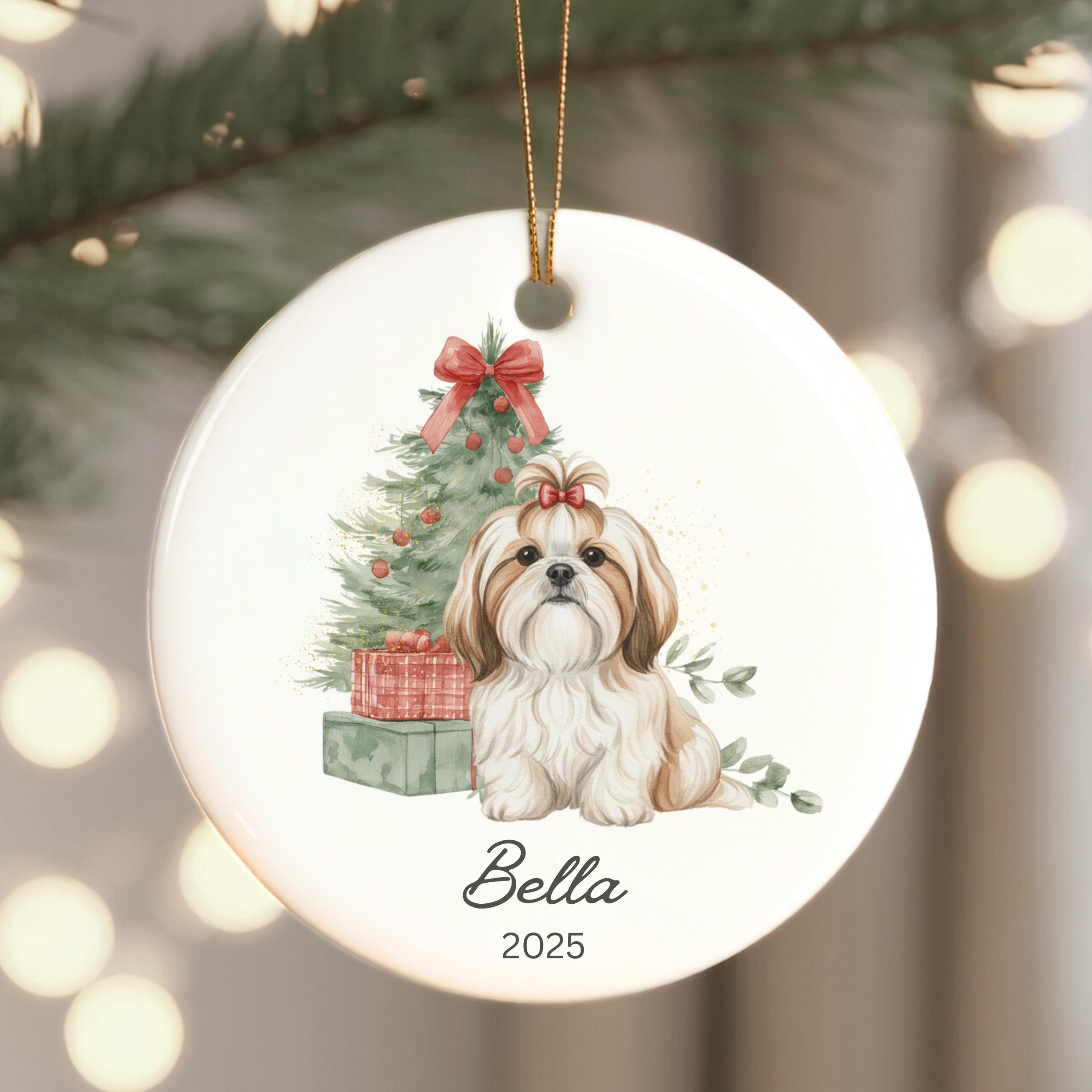 【SOLD】クリスマス⭐オーナメント ３個セット シーズー SOLD】クリスマス⭐オーナメント 3個セット シーズー SOLD