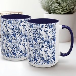 Tazza In Porcellana Fine 0,4 L – Jack Russell Dentro E Fuori – Regalo Per Amanti Dei Cani