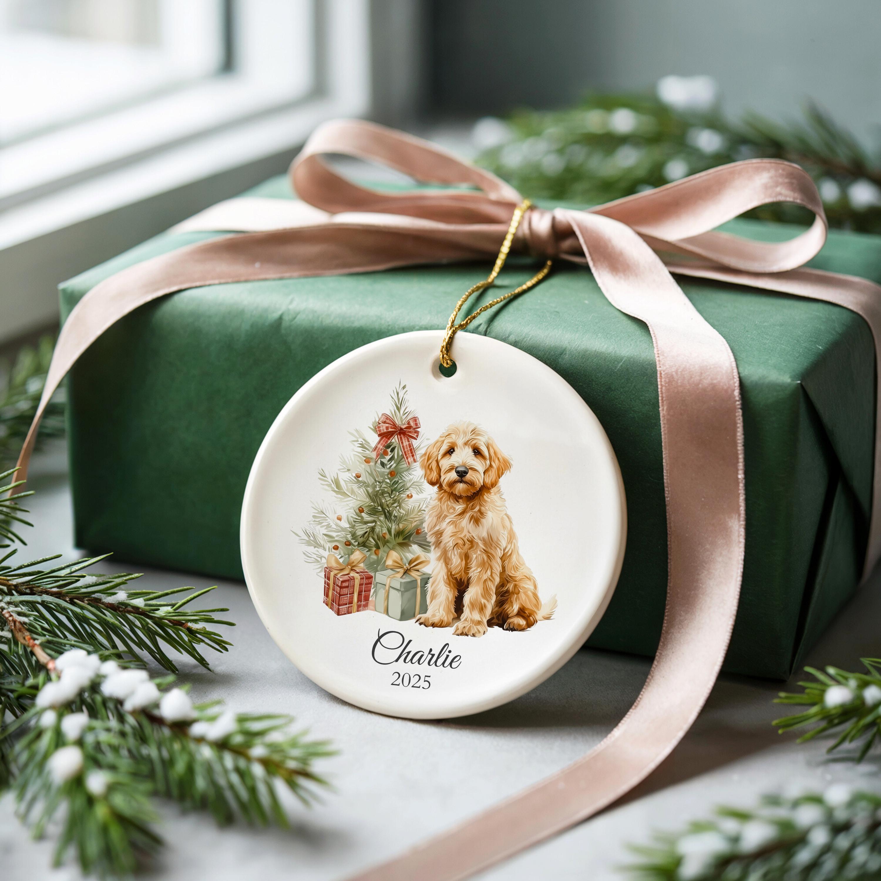 Custom Goldendoodle Christmas Ornament: Custom Xmas Keepsake 2025 Gift