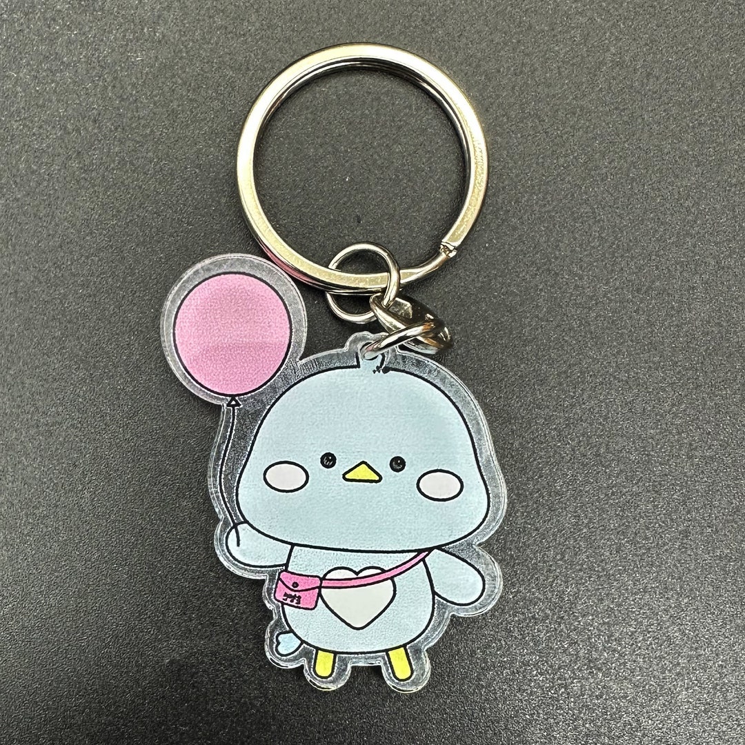 Korean Duck Character Acrylic Keyring Made in Korea - Etsy
