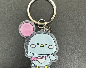 Korean duck Character Acrylic Keyring Made in Korea