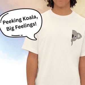 かわいいコアラのメンタルヘルスTシャツ、セラピーにインスパイアされた感情啓発Tシャツ、不安を抱える愛着障害のある友人への贈り物