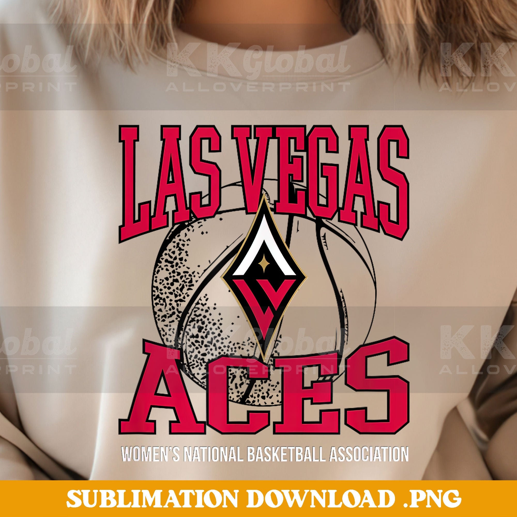 WNBA Las Vegas Aces Home Court This PNG for Shirt Sublimation 