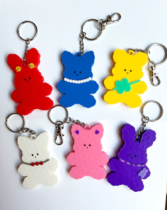 Purple Kiss Season's Greetings 2024 Keychain Charms - Purky Purky