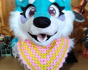 Pink Lemonade Fursuit Bandana