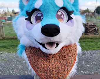 Pumpkin Pie Fursuit Bandana
