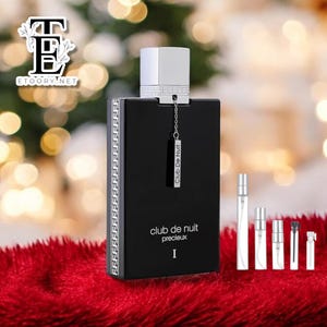 Armaf Men&#39;s Club De Nuit Precieux 1 Extrait de Parfum Spray SAMPLE in GLASS Atomizer 1ml 2ml 3ml 5ml 10ml Middle Eastern Arab Samples
