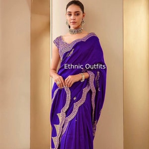 女性用のかわいいピンクのサリー、インドのウェディングパーティー
