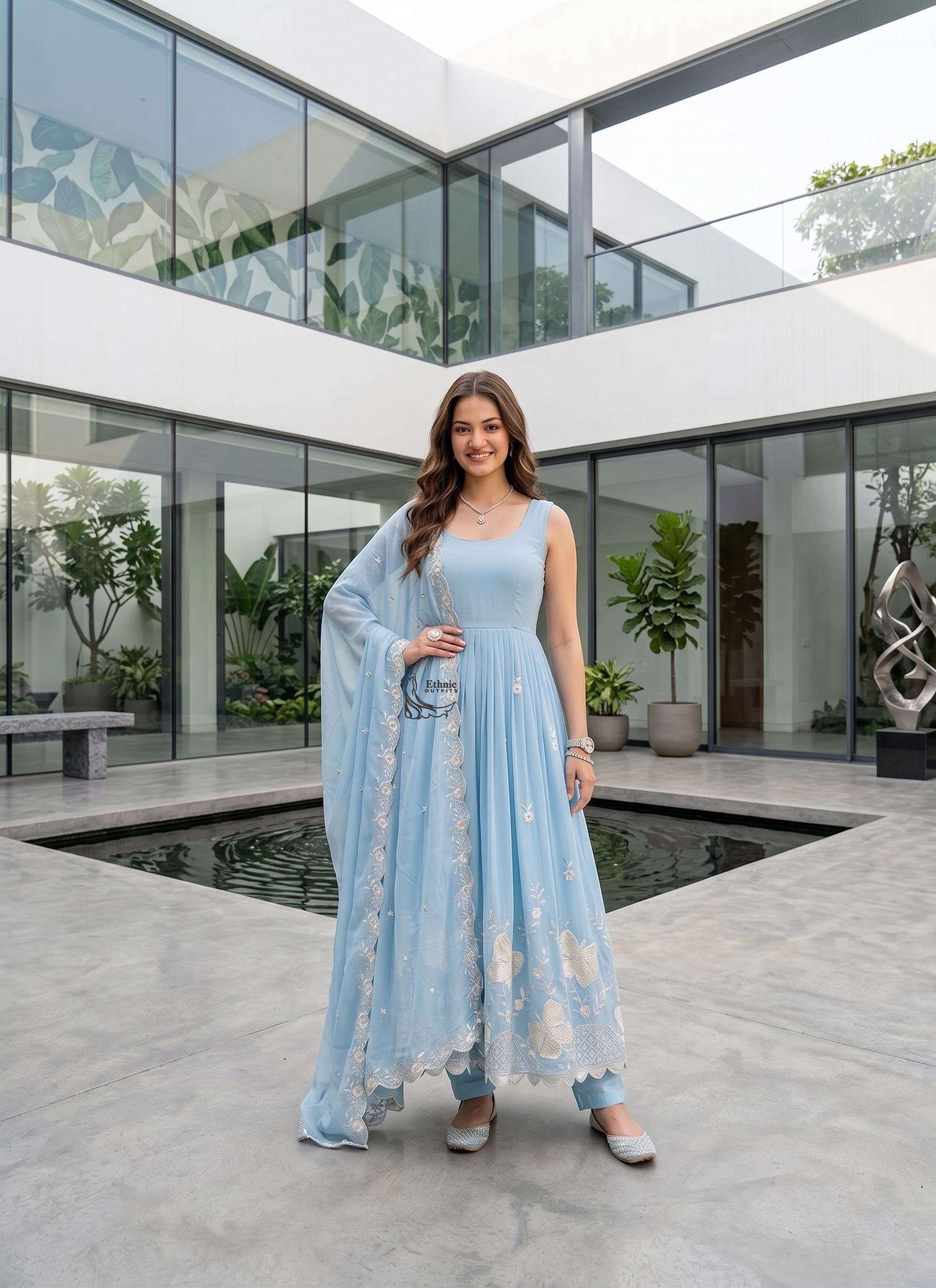 Blue Engagement Gown - Etsy Blue Engagement Gown - Etsy