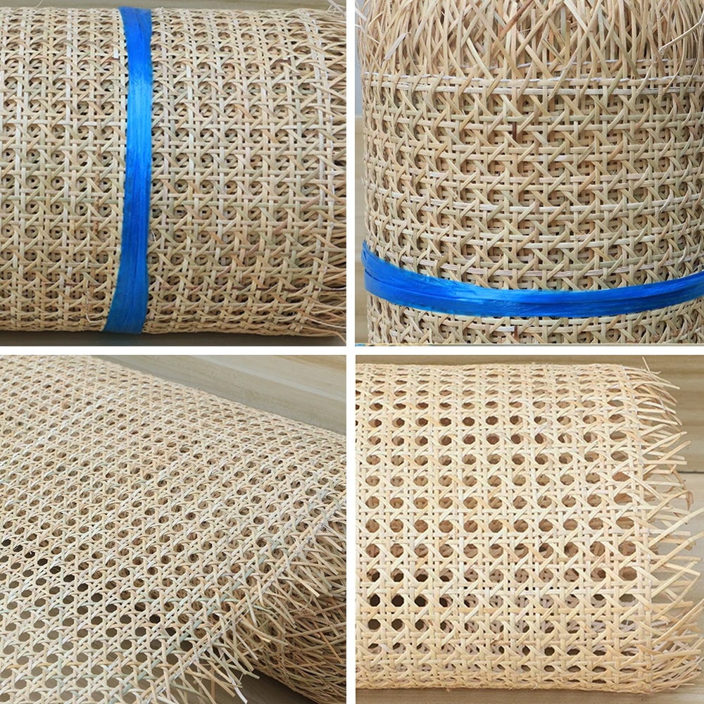Natural bing Cane DIY Project Rattan Chair Caning Rattan Mesh Cane