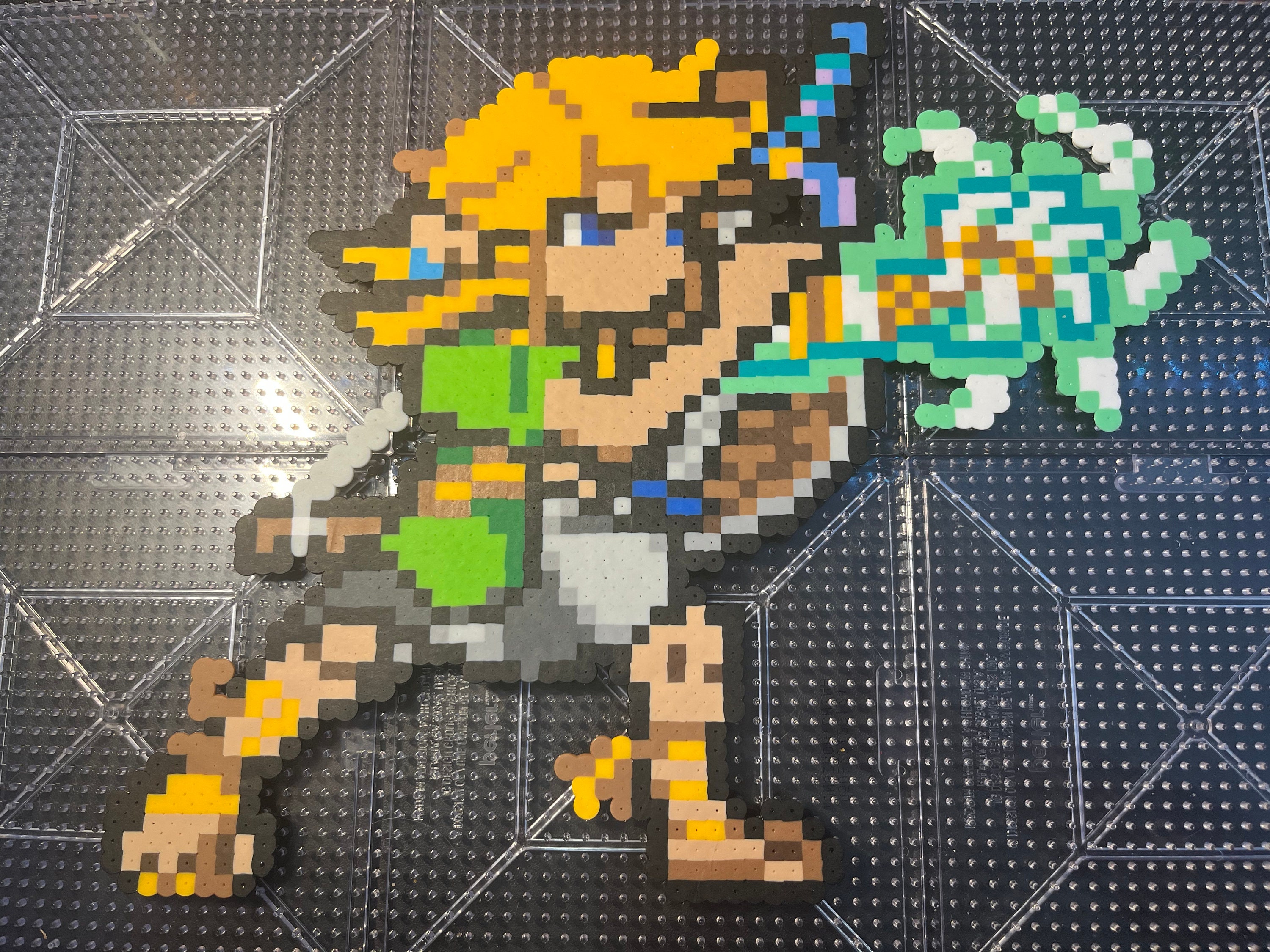 Legend of Zelda Link Perler Perler Pattern Zelda Vector 